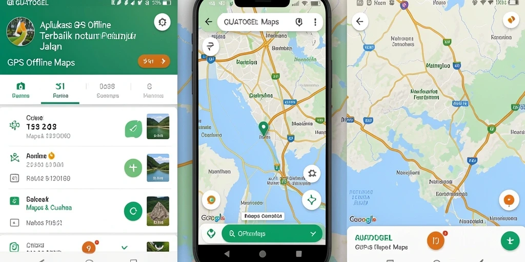 Tampilan antarmuka GUATOGEL yang intuitif dan informatif untuk navigasi.
