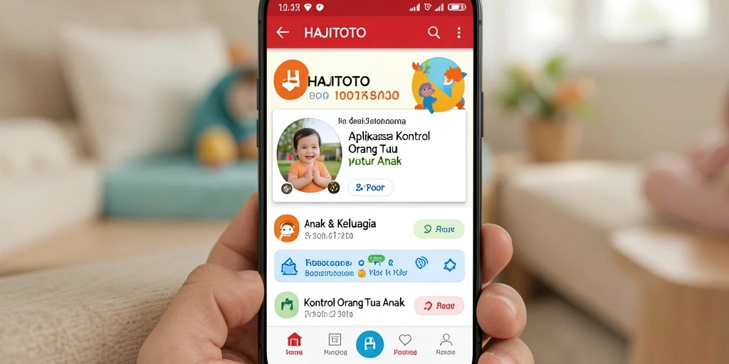 Antarmuka <strong>HAJITOTO</strong> menampilkan kontrol orang tua yang efektif dan mudah digunakan.